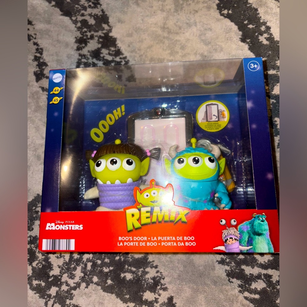Boo & Sully Alien Remix Door Scene